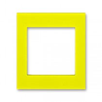 ND3901H-B350 64  Díl výměnný – kryt pro rámeček vícenásobný, střední, žlutá